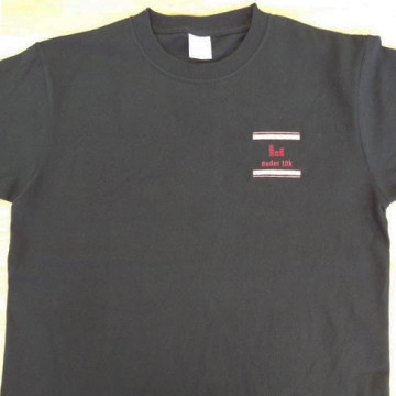 Tシャツ 【ロゴ刺繍】 左胸・縦6cm×横6cm程度