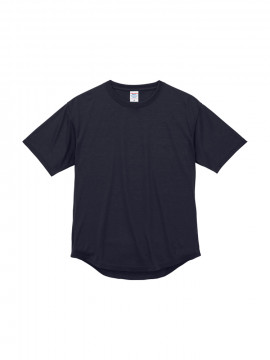 5.6oz ドライコットンタッチ ラウンドテールTシャツ（ローブリード）